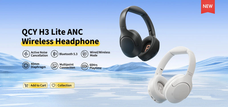 Fones De Ouvido Sem Fio ANC